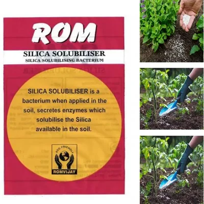 ROM 5 kg Silica Solubliser | Bio Fertilizer | Plant Growth Promoter for Agriculture